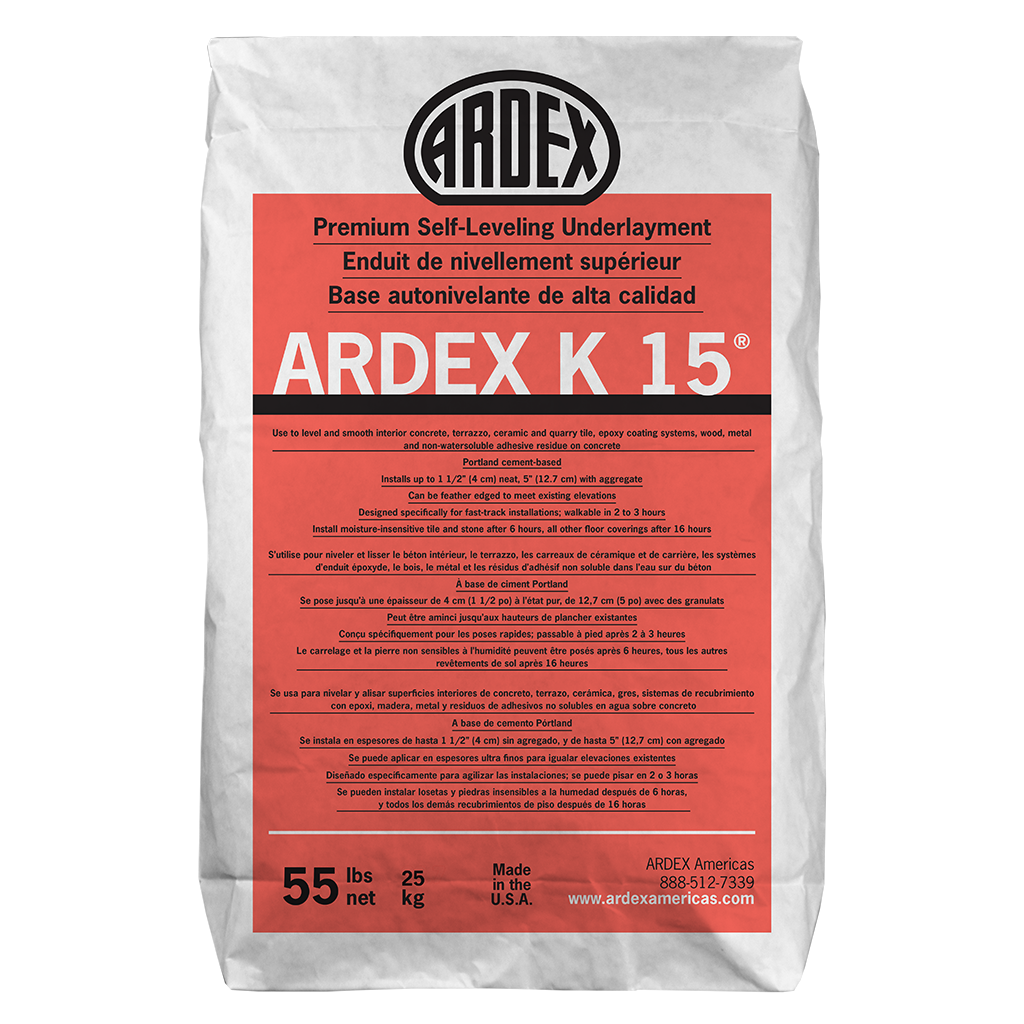 Ardex K15 - Premium Self-Leveling Underlayment in 55 pound bag