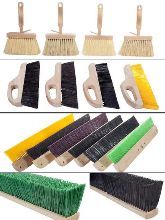 Concrete Brushes and Construction Brushes